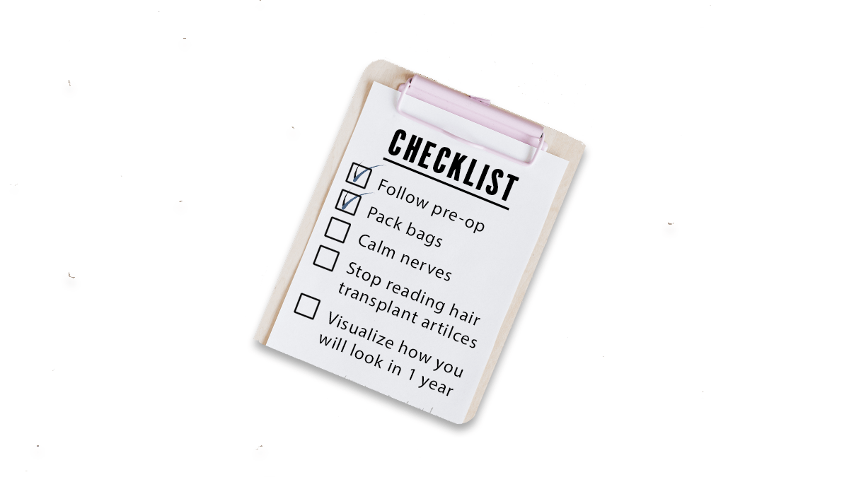 Preparing for Tomorrow’s Hair Transplant&nbsp;Procedure