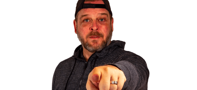 Photo of me pointing to you to select a hair transplant doctor